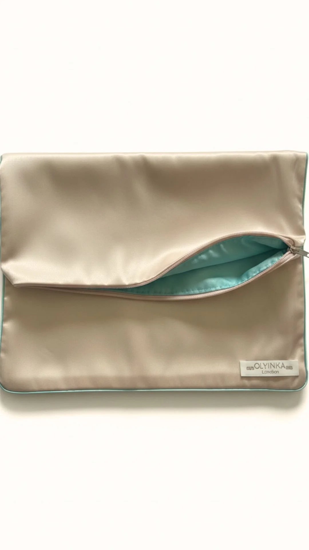 Silk Foldover Lingerie Bag 3