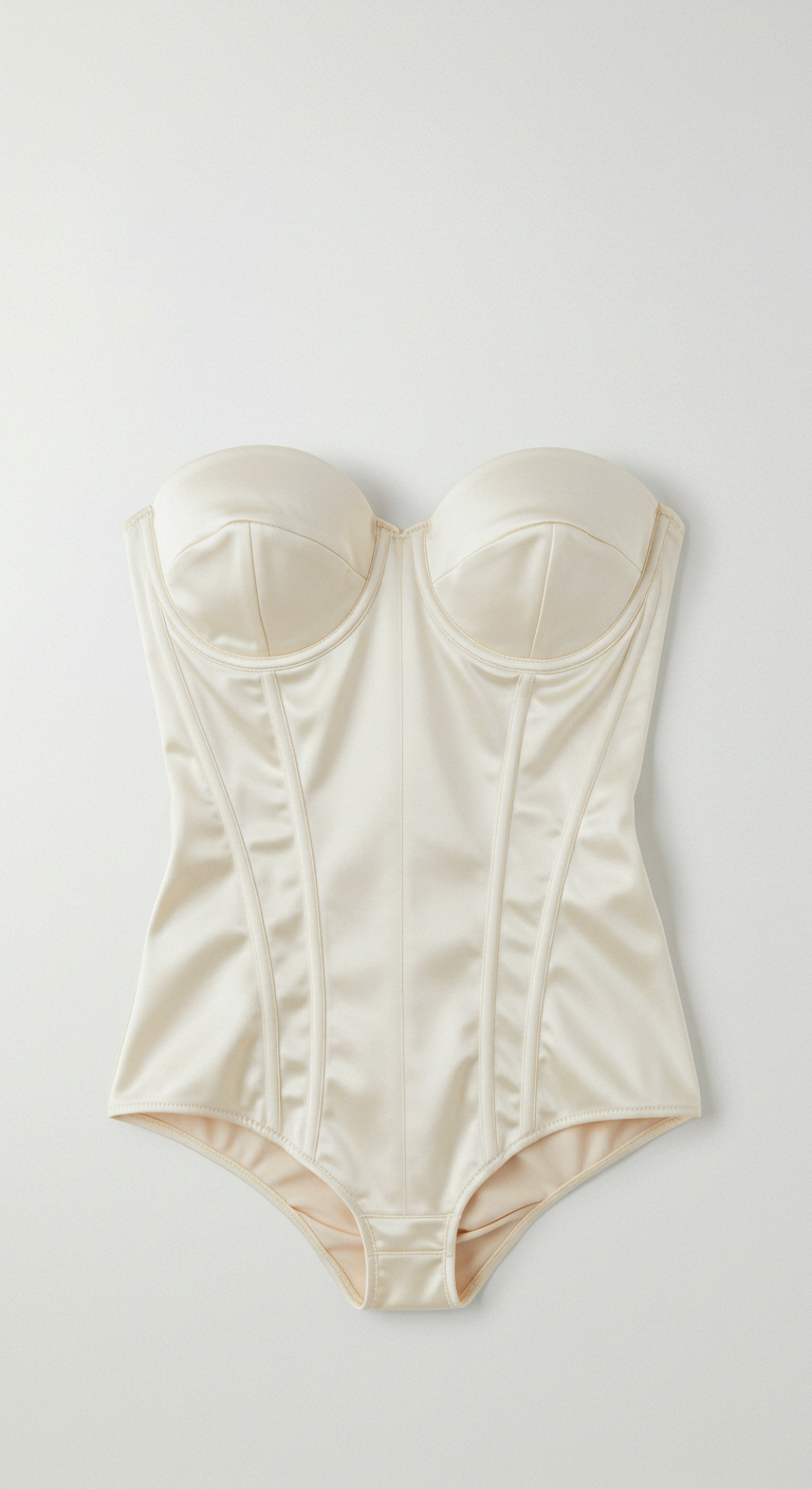 Bella All In One Silk Corset